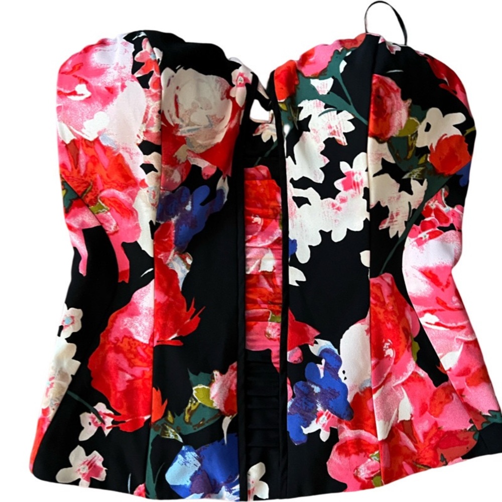 Gorgeous Guess Flora Bustier Top